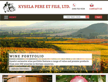 Tablet Screenshot of kysela.com